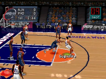 NBA ShootOut 2000 (US) screen shot game playing